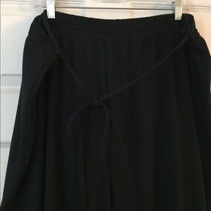 Navy dress pants with tie-string